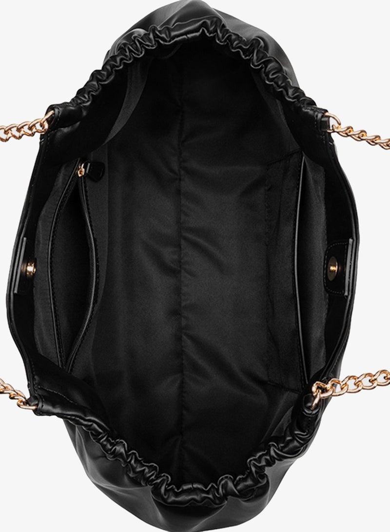 ناين ويست حقيبة فلين بمقبض علوي للتسوق - Image 3